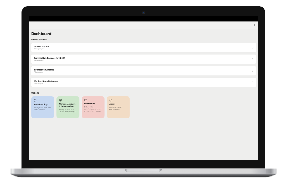 Canny Translate Screenshot